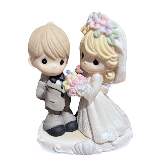 Precious Moments Other - Precious Moments The Lord Bless You And Keep You Wedding Figurine